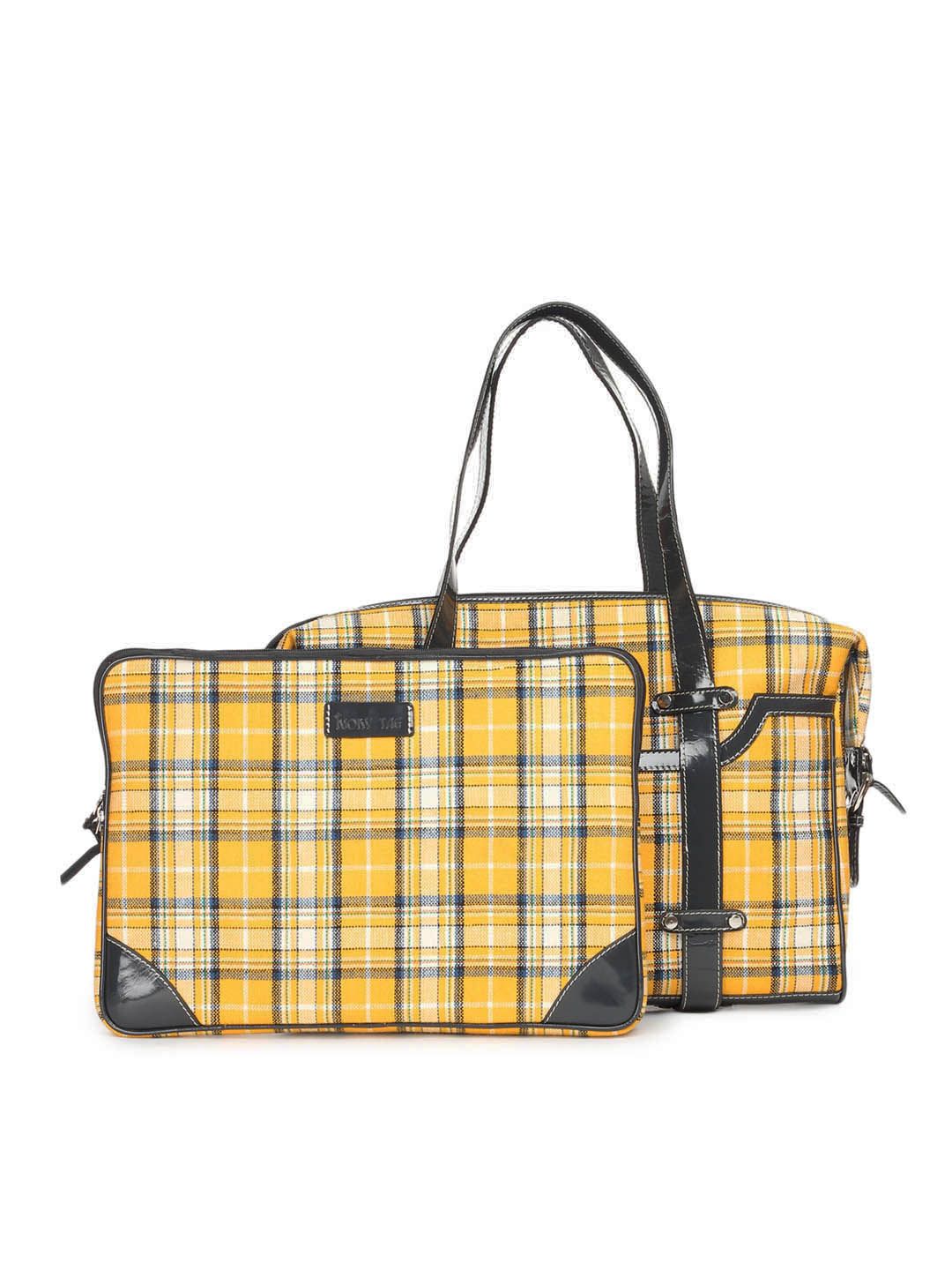 IvoryTagYellowPlaidLaptopBag-3ea5d3009329893646ce35952f0f66db
