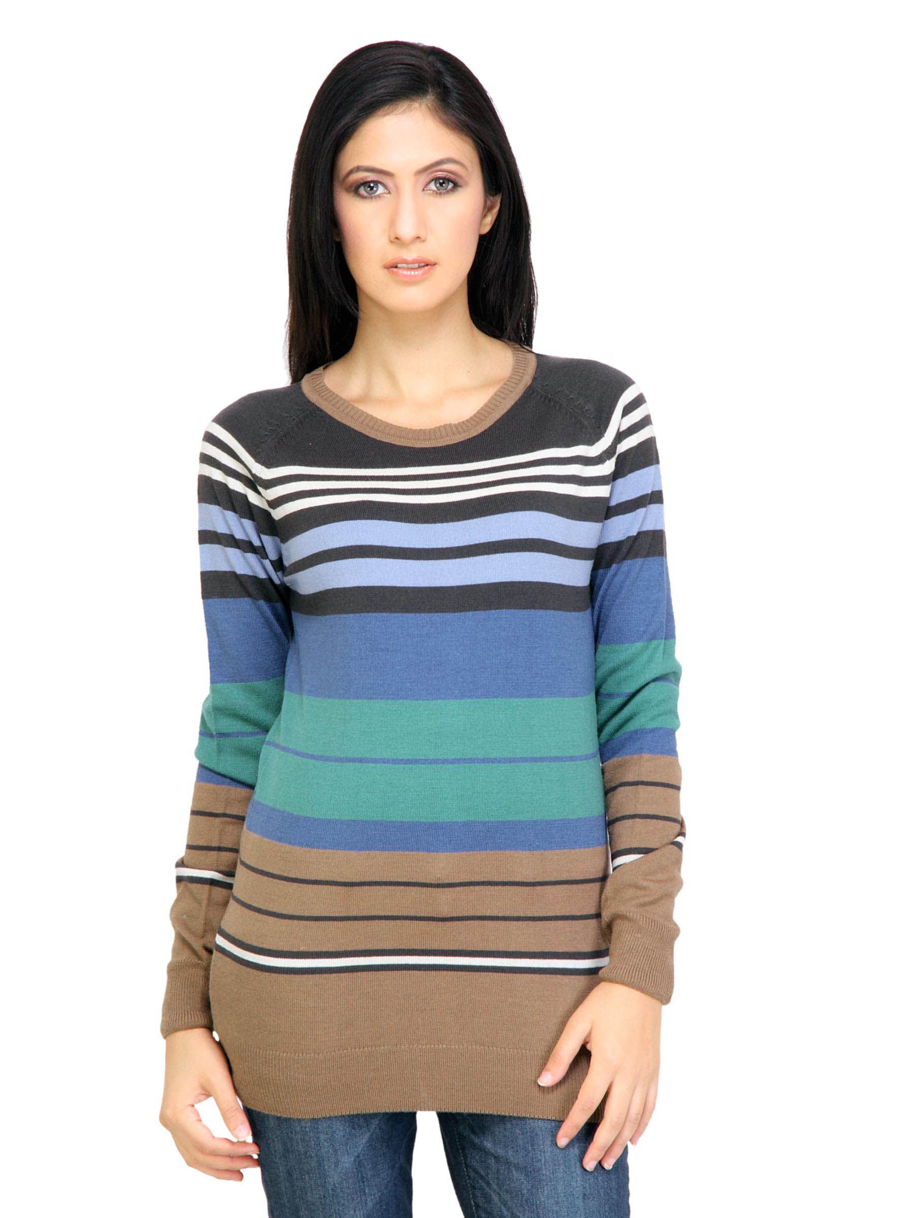 ADIDASWomenStripesBlueSweaters-50c29b39e2b5eb519eba11f835d90f4b