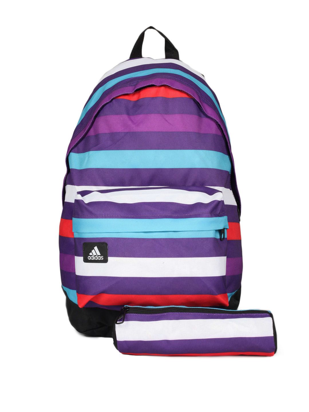 ADIDASWomenPurpleStripedBackpack-91defaf8d82be3e3f4017df9603261bc