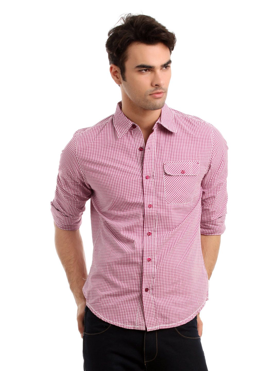 ADIDASMenMagentaWhiteShirt-f6092fbe0bbb6a389cf703bcabde03ca