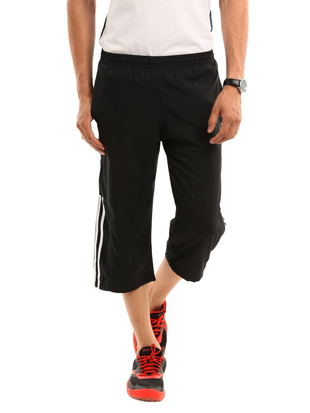 ADIDASMenBlack34LengthPants-34c871d2af64a06f0a7f317577f841a4